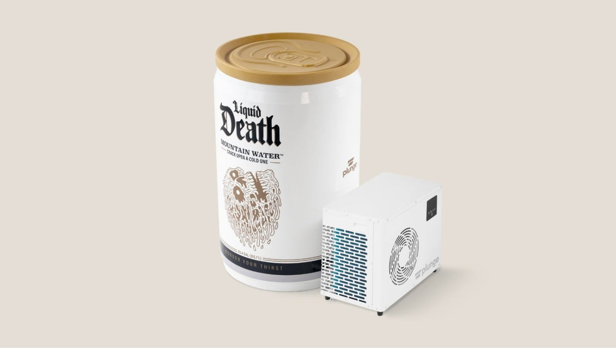 Liquid Death x Plunge Freeze to Death Cold Plunge