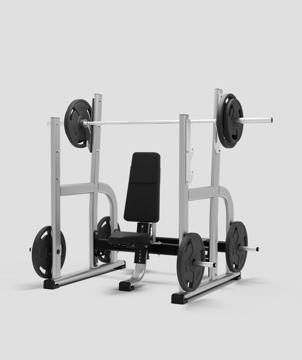 Exigo® Olympic Military Press Bench