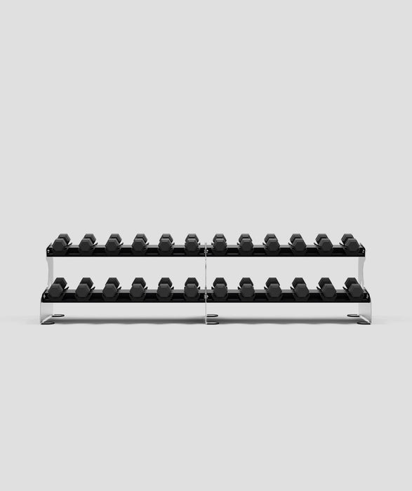 Exigo® 3m 2-Tier Dumbbell Rack