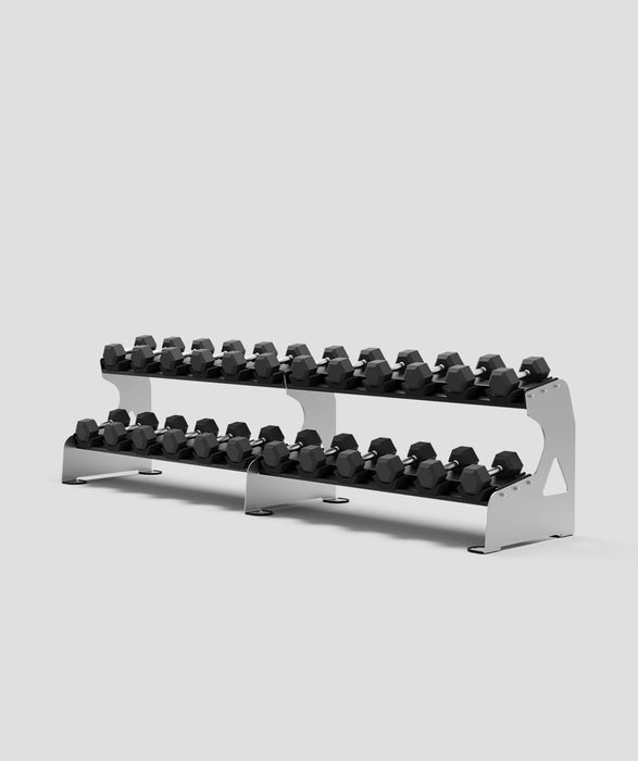 Exigo® 3m 2-Tier Dumbbell Rack