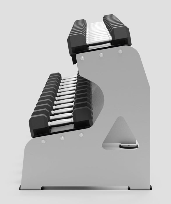 Exigo® 3m 2-Tier Dumbbell Rack