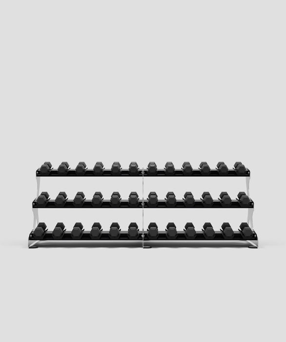 Exigo® 3m 3-Tier Dumbbell Rack