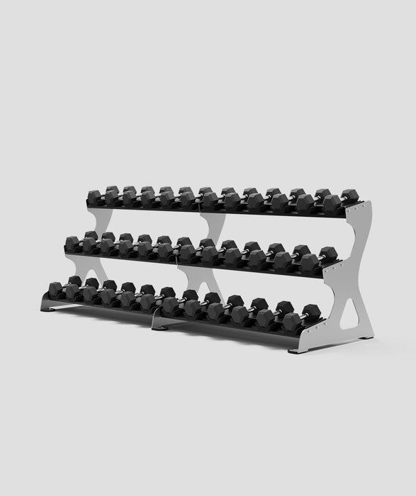 Exigo® 3m 3-Tier Dumbbell Rack