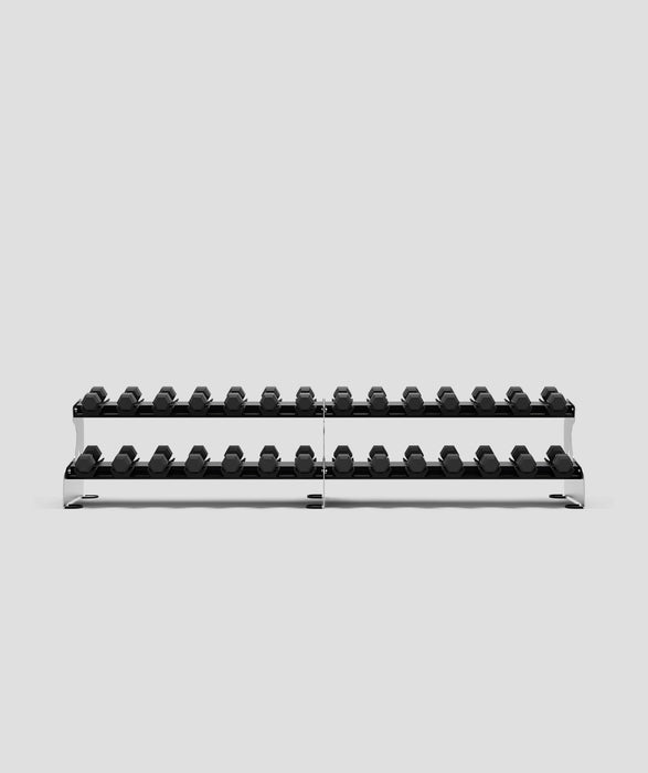 Exigo® 3.5m 2-Tier Dumbbell Rack