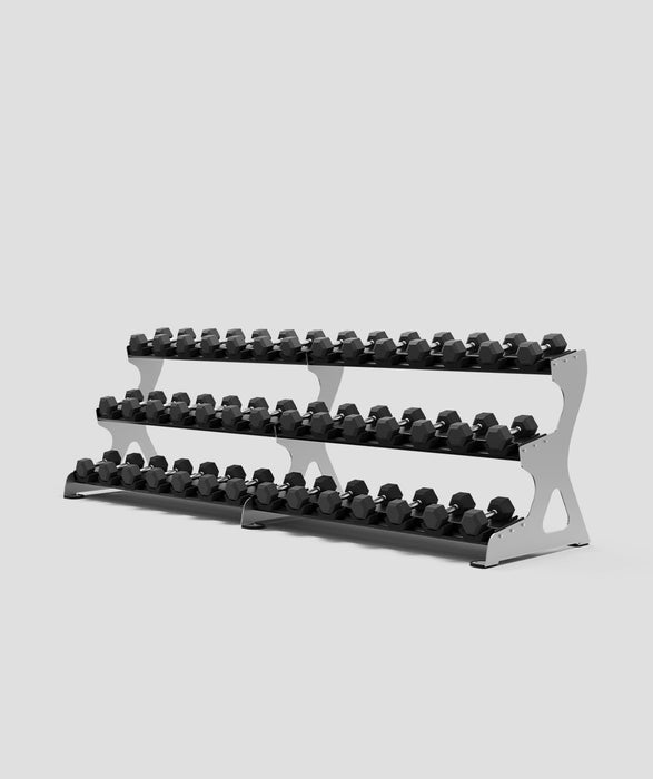 Exigo® 3.5m 3-Tier Dumbbell Rack