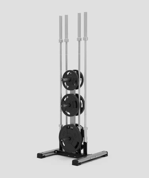 Exigo® Olympic Weight Tree with Bar Storage