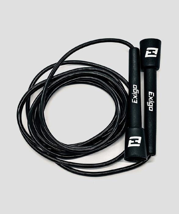 Exigo® Stealth Super Pro Adjustable Speed Rope - Black