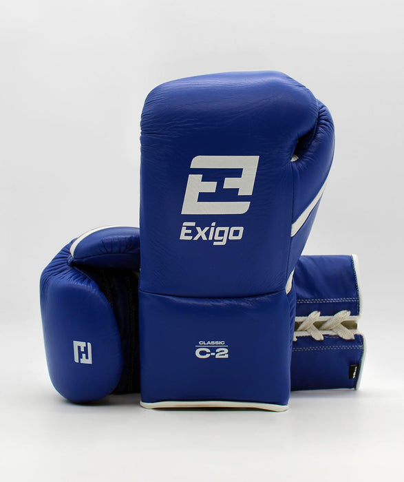 Exigo® C2 Classic Leather Sparring Gloves - Lace