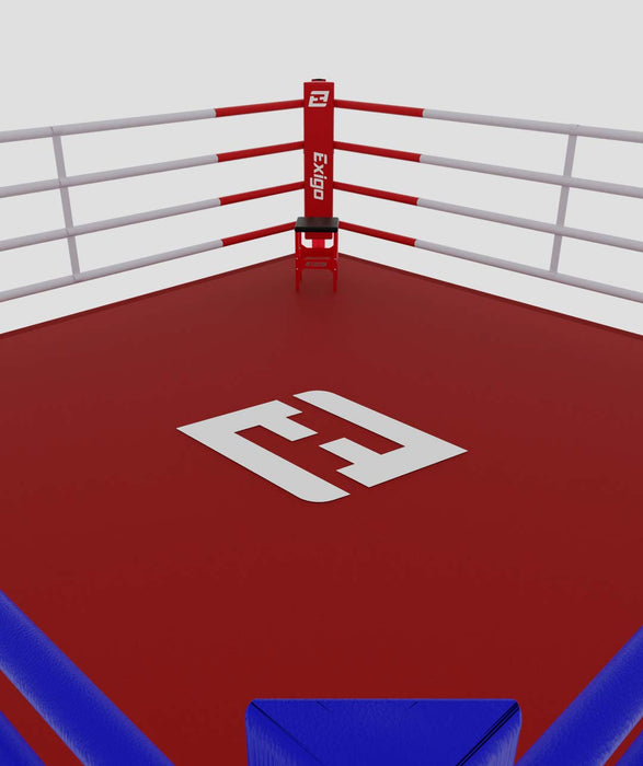 Exigo® 36" Classic Competition Boxing Ring - Red