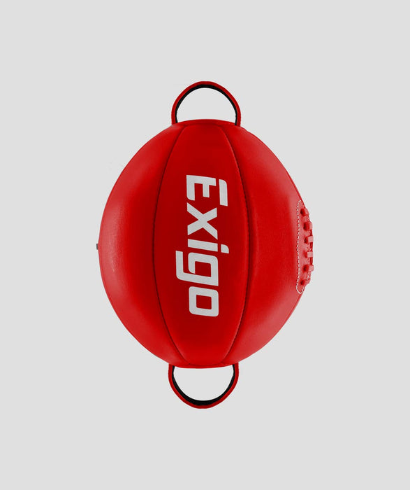 Exigo® Super Pro Leather Gym Double End Ball - Red