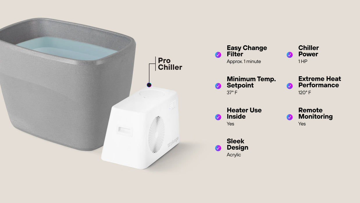 Contrast Therapy Bundle: Plunge Pod + The Sauna Mini