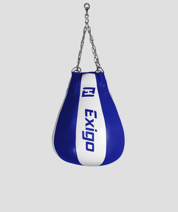 Exigo® Super Pro 25kg Leather Maize Bag - Blue/White