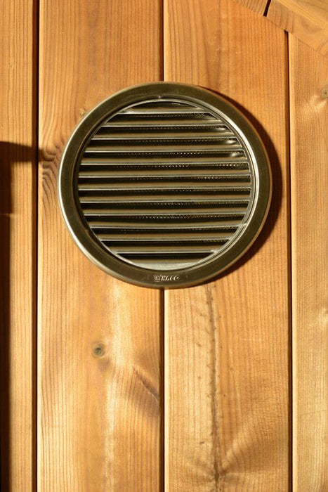 Thermasol Takoa Classic Barrel Outdoor Sauna 8kW Harvia Spirit Electric Heater