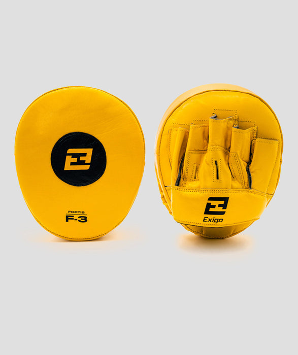 Exigo® F3 Fortis Hand Size Air Focus Pads - Yellow