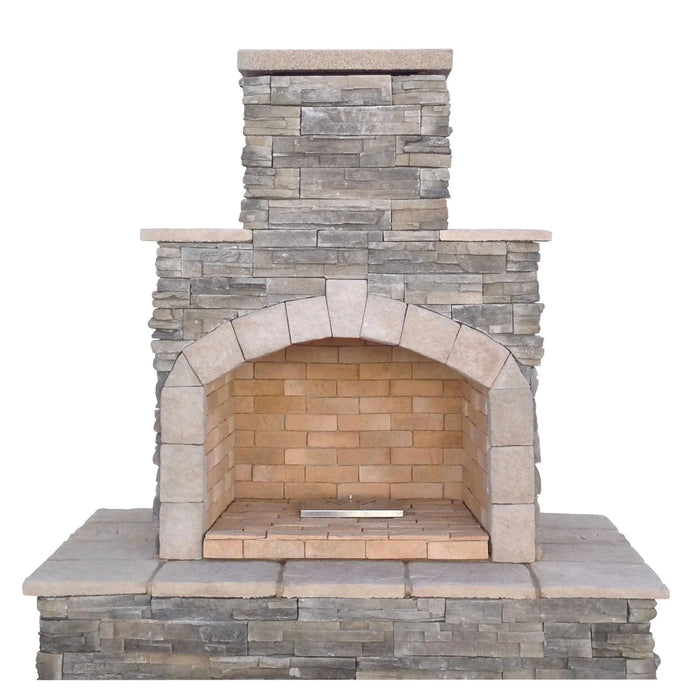 Cal Flame Oversized Fireplace - 72" 55,000 BTU